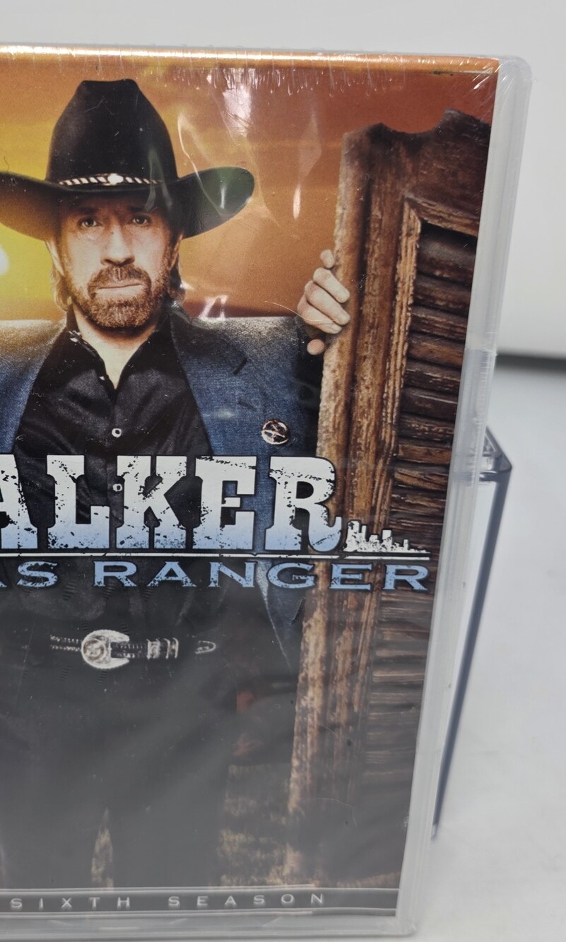 Walker, Texas Ranger: the Complete Sixth Season 6 Chuck Norris (DVD, 1997) New
